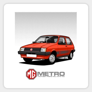 MG Metro transparent illustration Magnet